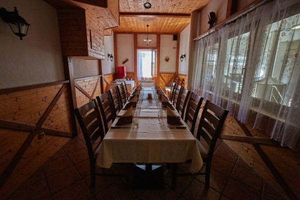 Salonek v v Agrocentru Ohrada vhodný pro firemní akce i rodinné oslavy