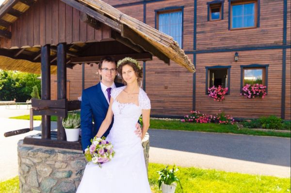 Svatebčané v Agrocentru Ohrada