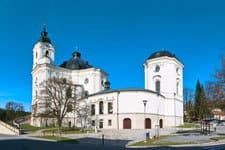 Barokn&iacute; poutn&iacute; kostel ve Křtin&aacute;ch