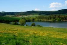 Vodn&iacute; n&aacute;drž Křet&iacute;nka u Letovic